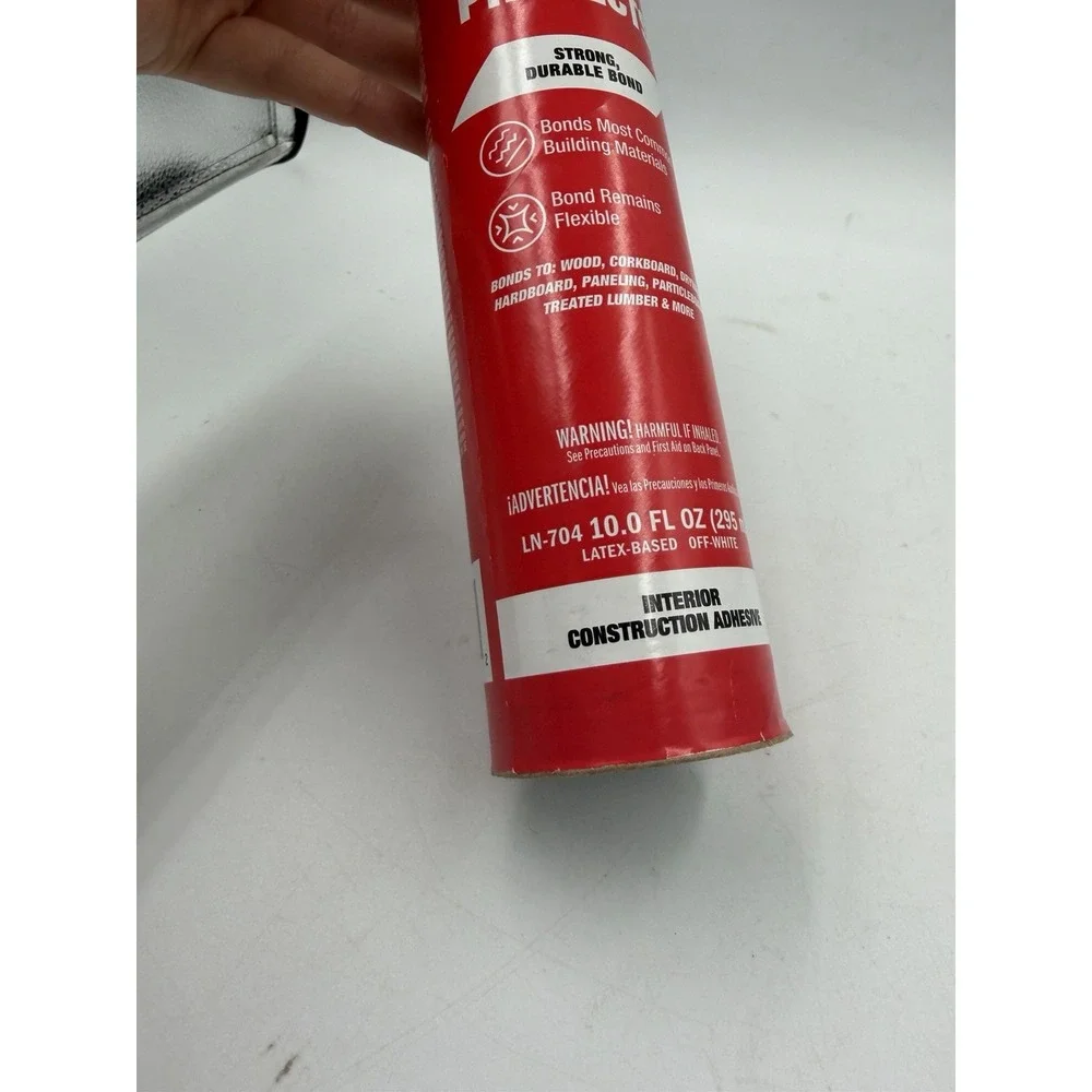 Liquid Nails Interior Projects Construction Adhesive Off-White, 10 oz